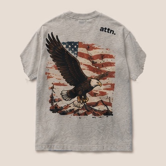Eagle & Flag tee